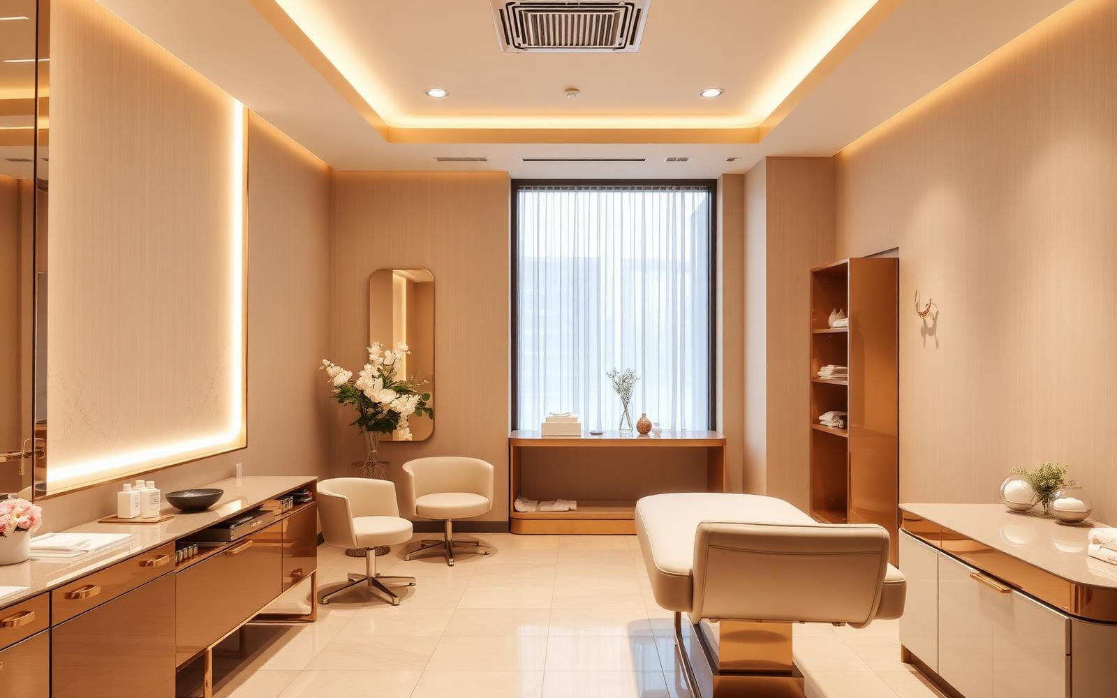 Professionele beautysalon ingericht voor groei